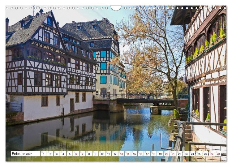Produktbild: Stra&szlig;burg &ndash; Geschichte und Flair im Herzen Europas (Wandkalender 2027 DIN A3 quer), CALVENDO Monatskalender