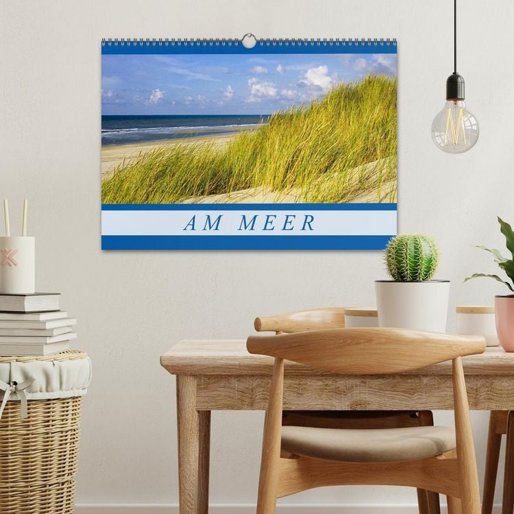 Produktbild: Am Meer (Wandkalender 2026 DIN A3 quer), CALVENDO Monatskalender