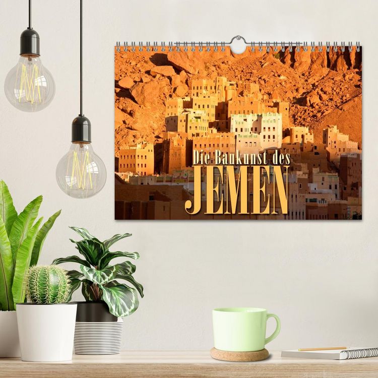 Produktbild: Die Baukunst des Jemen (Wandkalender 2026 DIN A4 quer), CALVENDO Monatskalender