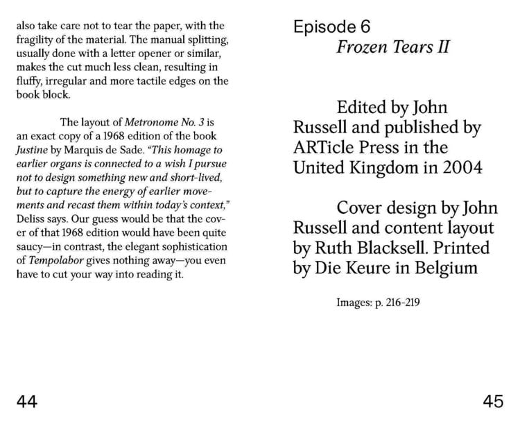 Produktbild: Notes on Book Design
