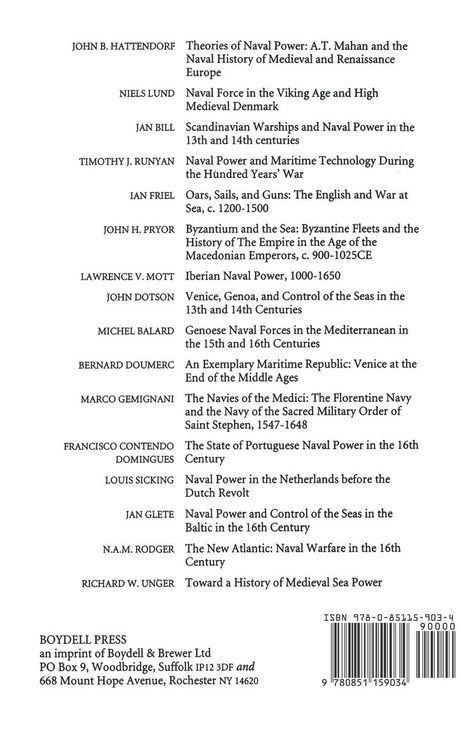 Produktbild: War at Sea in the Middle Ages and the Renaissance