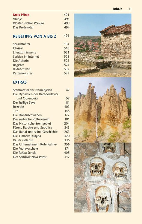 Produktbild: TRESCHER Reiseführer Serbien