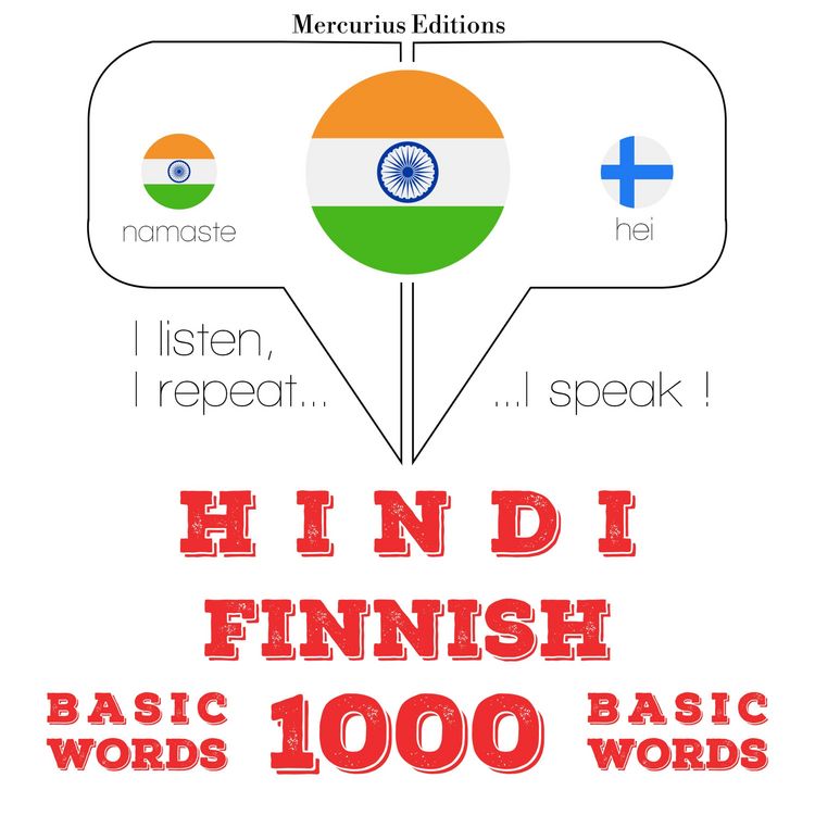 Produktbild: 1000 essential words in Finnish