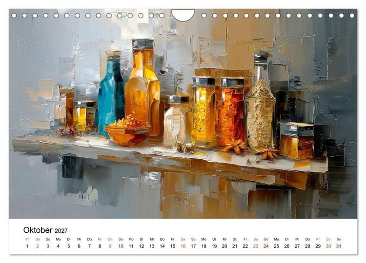 Produktbild: K&uuml;chen Poesie (Wandkalender 2027 DIN A4 quer), CALVENDO Monatskalender