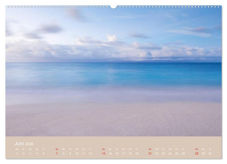 Produktbild: Traumstr&auml;nde (hochwertiger Premium Wandkalender 2026 DIN A2 quer), Kunstdruck in Hochglanz