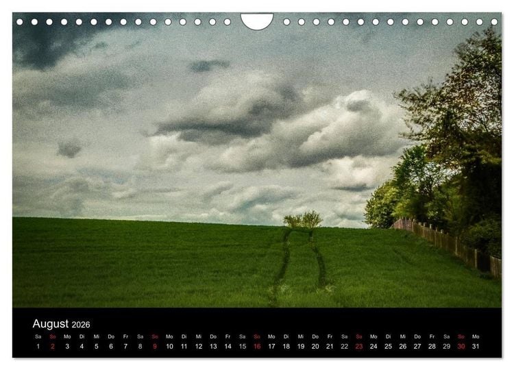Produktbild: Vor der T&uuml;r mein l&auml;ndliches Ruhrgebiet (Wandkalender 2026 DIN A4 quer), CALVENDO Monatskalender