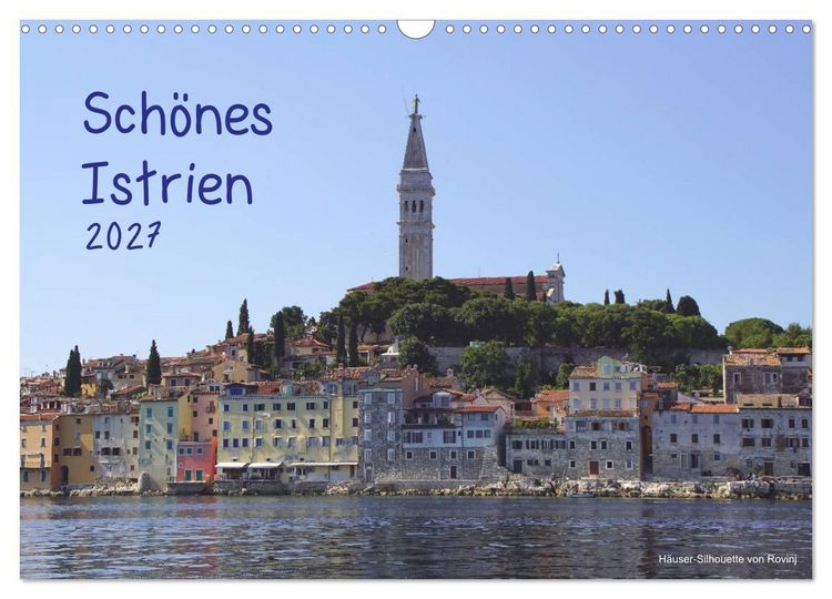 Produktbild: Sch&ouml;nes Istrien 2027 (Wandkalender 2027 DIN A3 quer), CALVENDO Monatskalender