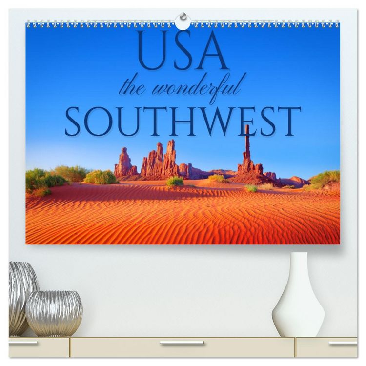 Produktbild: USA the wonderful Southwest (High Quality Premium Wall Calendar 2026 DIN A2 landscape),CALVENDO 12 Month Wall Calendar