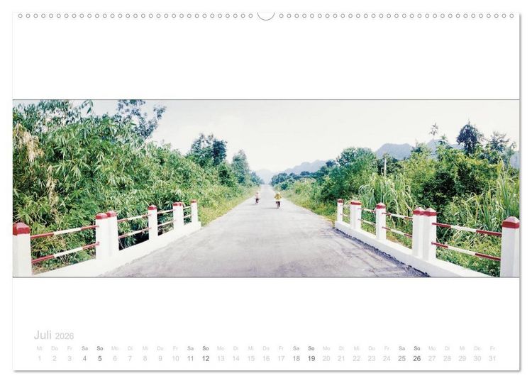Produktbild: Vietnam Panorama (Wandkalender 2026 DIN A2 quer), CALVENDO Monatskalender