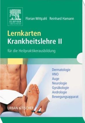 Produktbild: Lernkarten Krankheitslehre f&uuml;r die Heilpraktikerausbildung