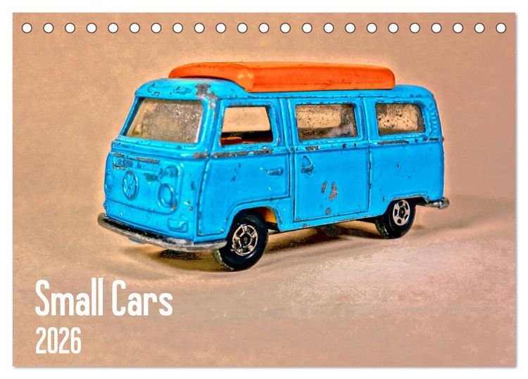 Produktbild: Small Cars (Tischkalender 2026 DIN A5 quer), CALVENDO Monatskalender