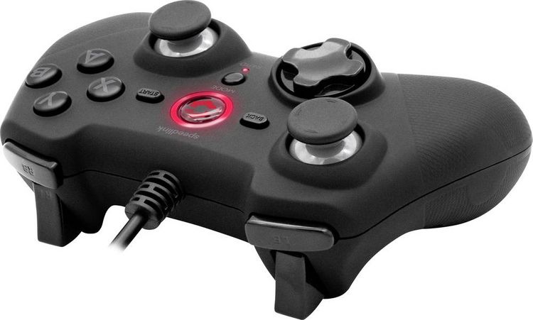 Produktbild: SPEEDLINK RAIT Gamepad - for PC/Switch/OLED, rubber-black