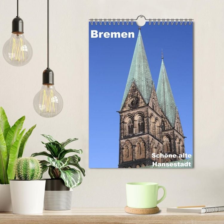 Produktbild: Sch&ouml;ne alte Hansestadt Bremen (Wandkalender 2027 DIN A4 hoch), CALVENDO Monatskalender