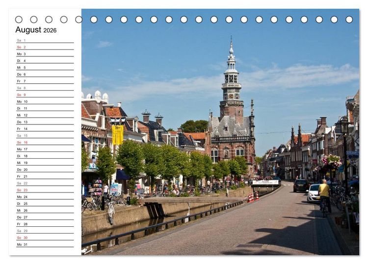 Produktbild: Friesland - Fryslan (Tischkalender 2026 DIN A5 quer), CALVENDO Monatskalender