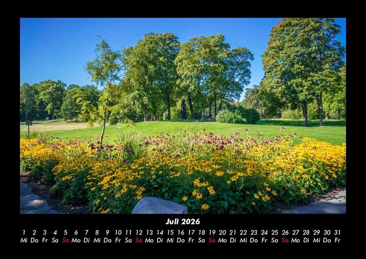 Produktbild: Blumentr&auml;ume 2026 Fotokalender DIN A3