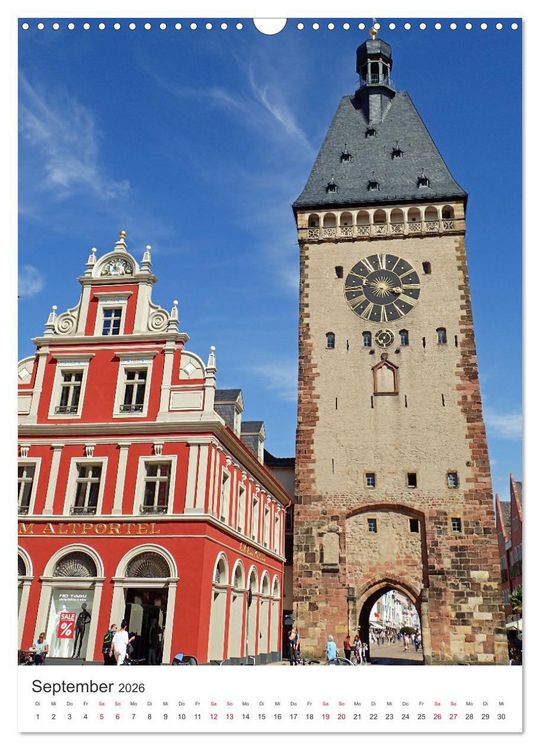 Produktbild: Speyer-Rund um die Maximilianstra&szlig;e (Wandkalender 2026 DIN A3 hoch), CALVENDO Monatskalender