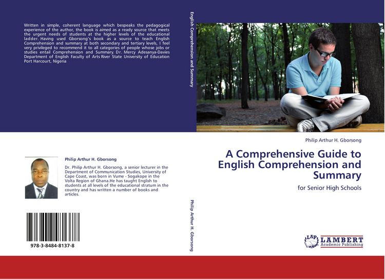 Produktbild: A Comprehensive Guide to English Comprehension and Summary