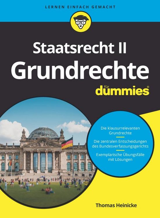 Produktbild: Staatsrecht II: Grundrechte f&uuml;r Dummies