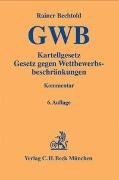 Produktbild: GWB, Kartellgesetz, Gesetz gegen Wettbewerbsbeschr&auml;nkungen, Kommentar