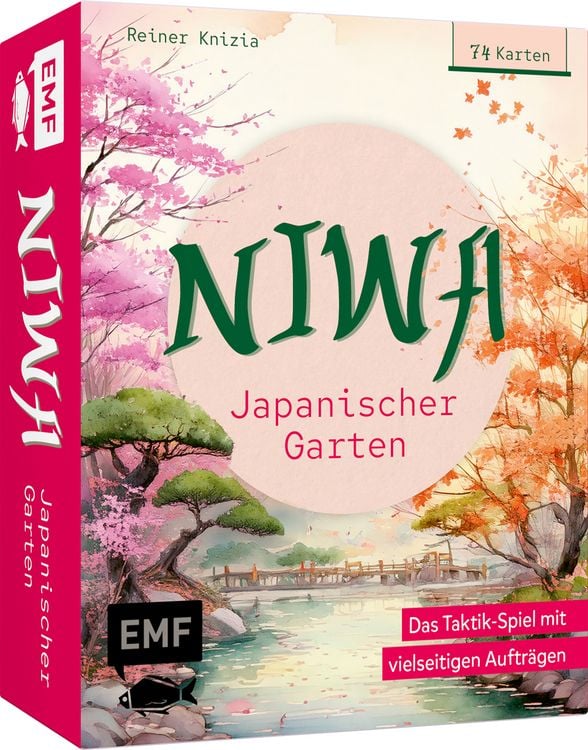 Produktbild: Kartenspiel: Niwa &ndash; Japanischer Garten: Das Taktik-Spiel mit vielseitigen Auftr&auml;gen