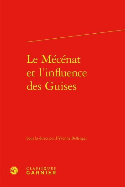 Produktbild: Le Mecenat et l'Influence des Guises