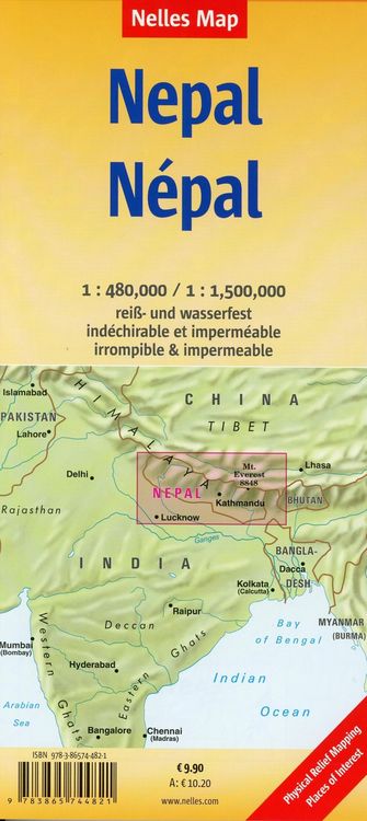 Produktbild: Nelles Map Nepal