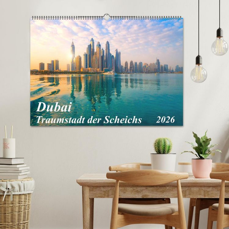 Produktbild: Dubai - Traumstadt der Scheichs (Wandkalender 2026 DIN A2 quer), CALVENDO Monatskalender