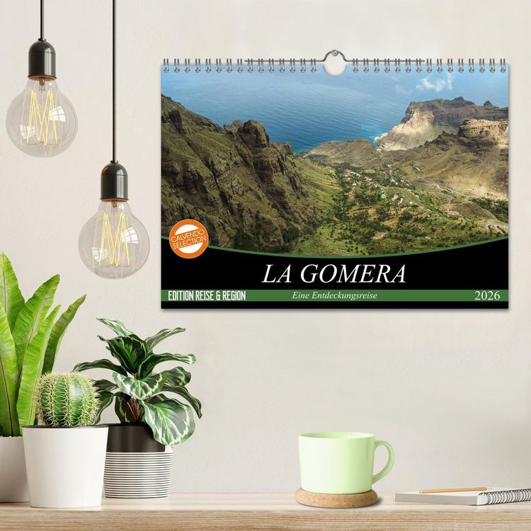 Produktbild: La Gomera 2026 - Eine Entdeckungsreise (Wandkalender 2026 DIN A4 quer), CALVENDO Monatskalender