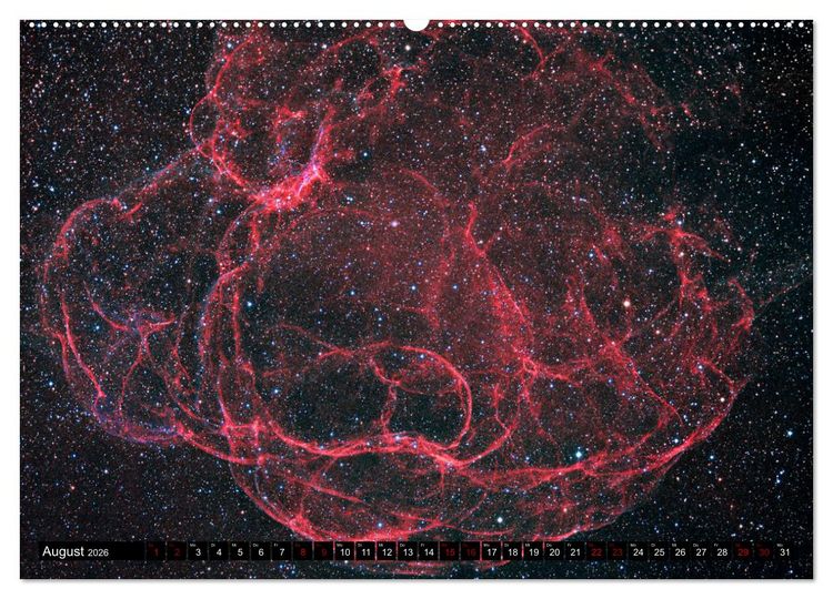 Produktbild: Nachthimmel (hochwertiger Premium Wandkalender 2026 DIN A2 quer), Kunstdruck in Hochglanz