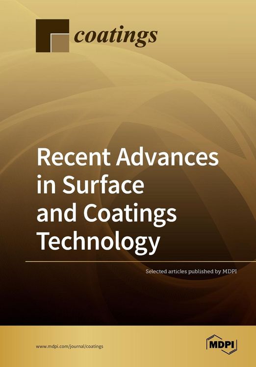 Produktbild: Recent Advances in Surface and Coatings Technology