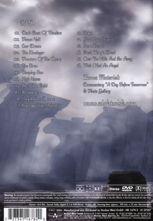 Produktbild: Nightwish - End Of An Era