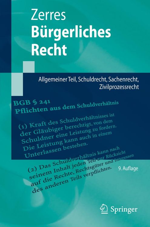 Produktbild: B&uuml;rgerliches Recht