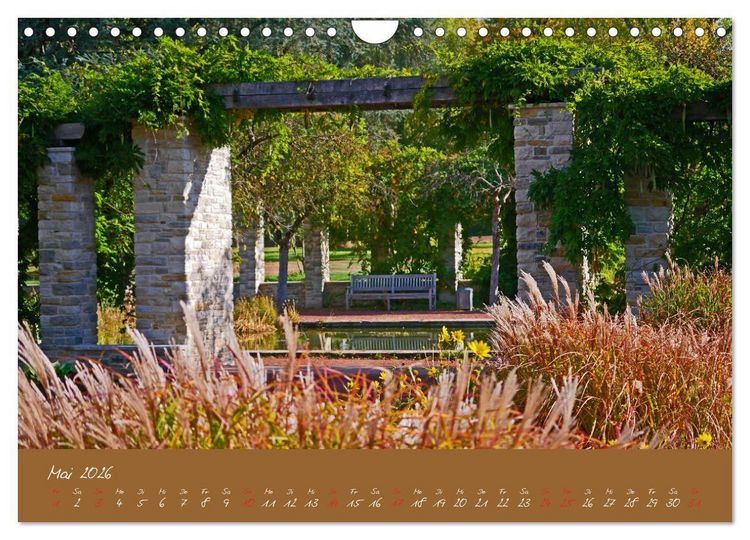 Produktbild: D&uuml;sseldorfer Nordpark (Wandkalender 2026 DIN A4 quer), CALVENDO Monatskalender