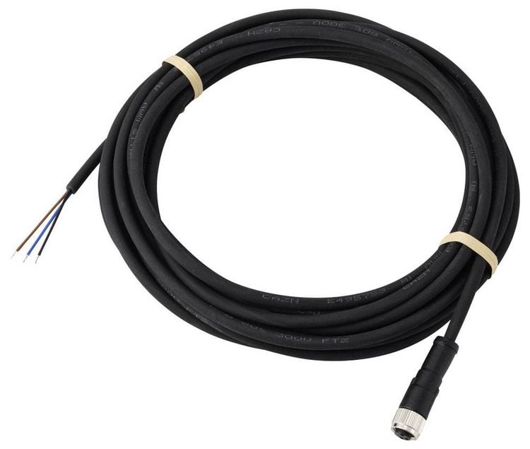 Produktbild: TRU COMPONENTS TC-13751936 Anschlussleitung M8 x 1 Buchse, gerade 5m Polzahl Sensoren: 3 1St.