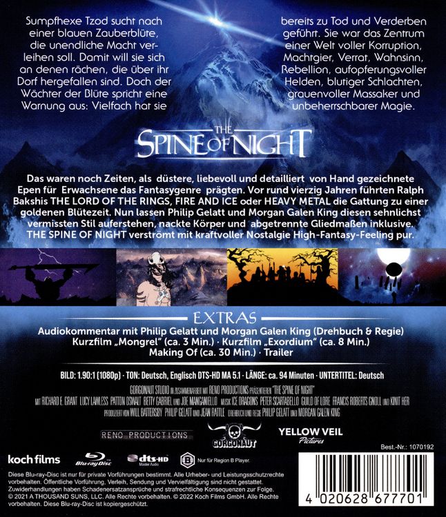 Produktbild: The Spine of Night