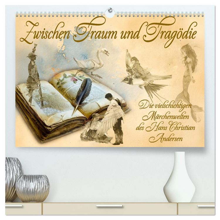 Produktbild: Zwischen Traum und Trag&ouml;die (hochwertiger Premium Wandkalender 2026 DIN A2 quer), Kunstdruck in Hochglanz