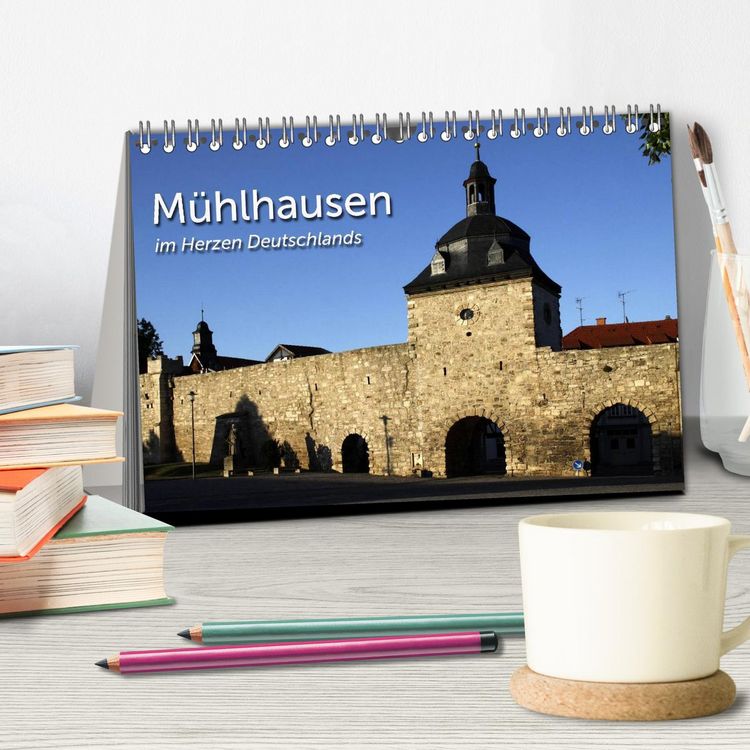 Produktbild: M&uuml;hlhausen (Tischkalender 2026 DIN A5 quer), CALVENDO Monatskalender