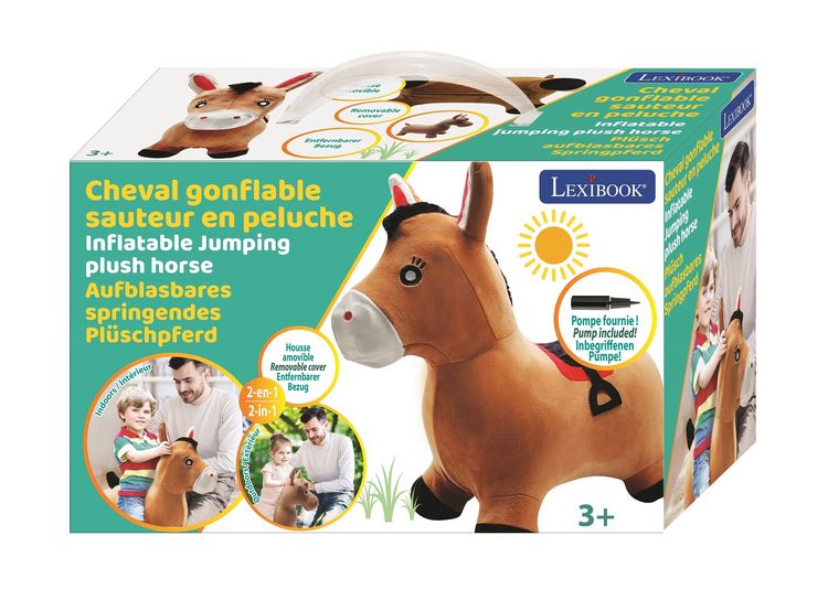 Produktbild: Aufblasbares springendes Einhorn
