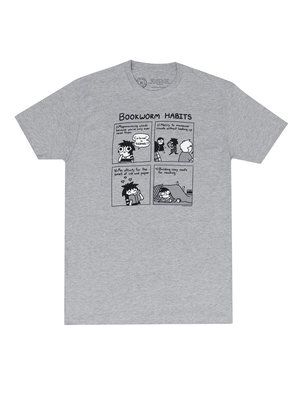 Produktbild: Sarah's Scribbles: Bookworm Habits Unisex T-Shirt XX-Large