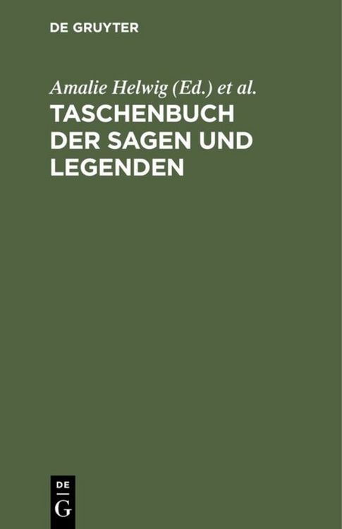 Produktbild: Taschenbuch der Sagen und Legenden