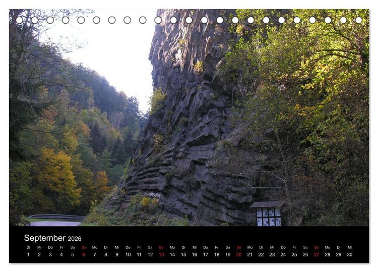 Produktbild: Mein liebes Lausitzer Gebirge (Tischkalender 2026 DIN A5 quer), CALVENDO Monatskalender
