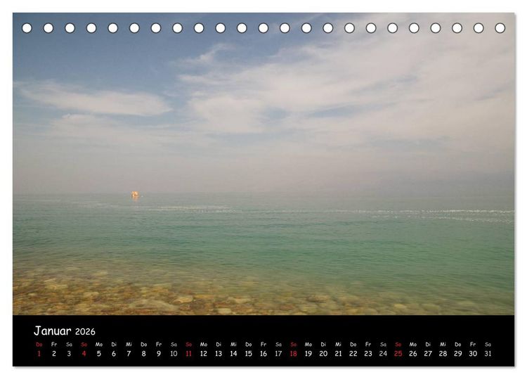 Produktbild: Israel - eindrucksvoll, anders, sch&ouml;n! (Tischkalender 2026 DIN A5 quer), CALVENDO Monatskalender