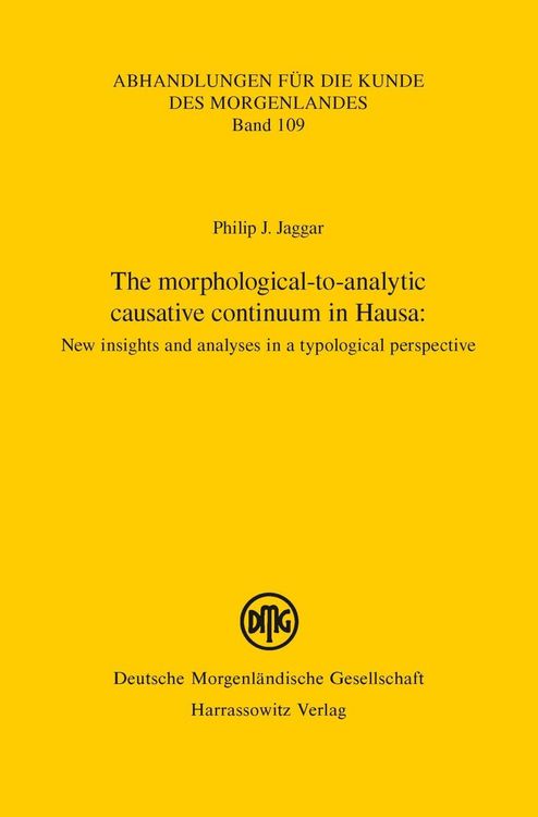 Produktbild: The morphological-to-analytic causative continuum in Hausa: