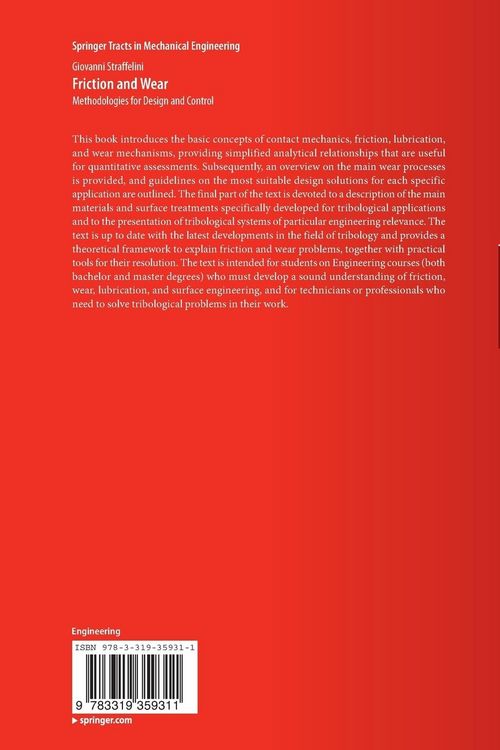 Produktbild: Friction and Wear