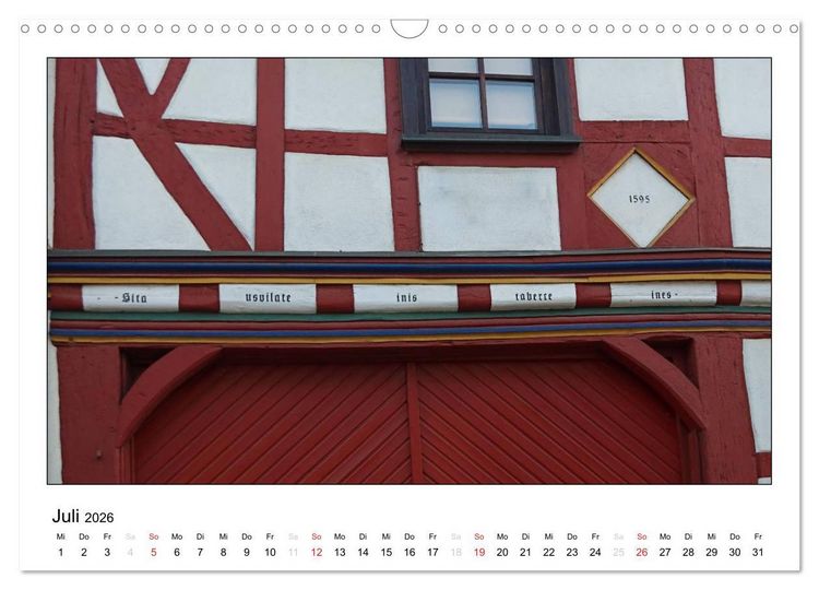 Produktbild: Idstein im Taunus (Wandkalender 2026 DIN A3 quer), CALVENDO Monatskalender