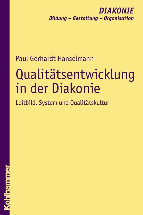 Produktbild: Qualitätsentwicklung in der Diakonie
