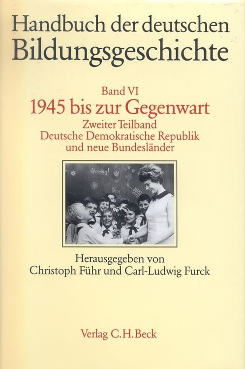 Produktbild: Handbuch der deutschen Bildungsgeschichte.