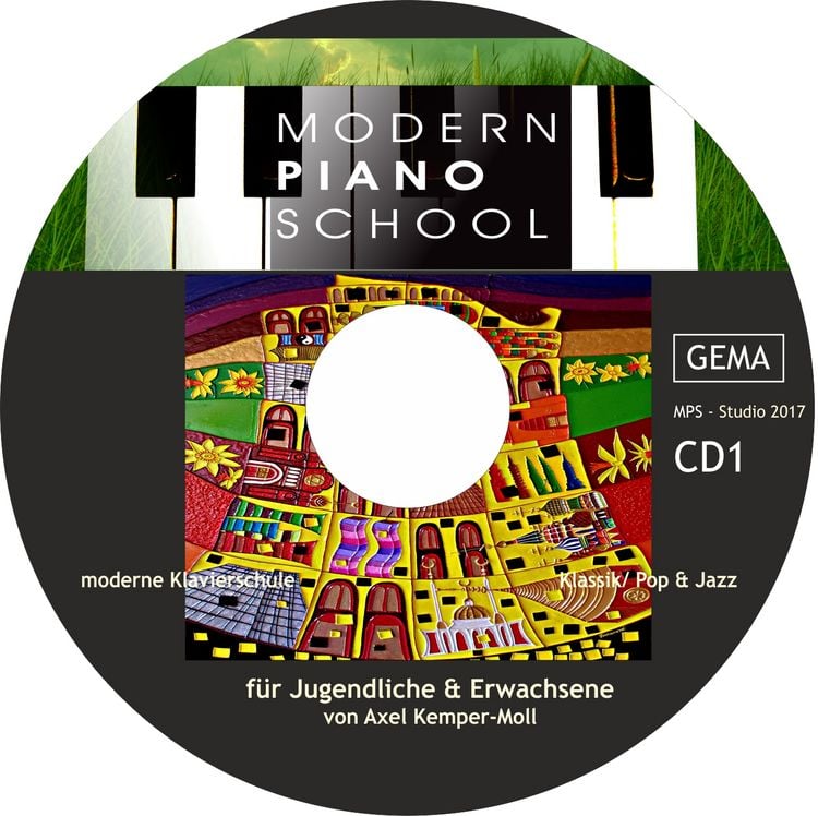 Produktbild: Modern Piano School / CD 1