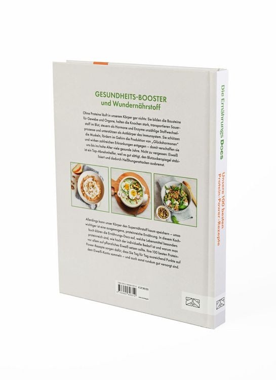 Produktbild: Die Ern&auml;hrungs-Docs &ndash; Unsere 100 besten Protein-Power-Rezepte