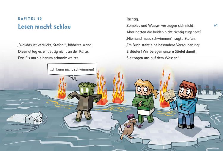 Produktbild: Minecraft 10: Eiswanderer – bis die Zapfen schmelzen!